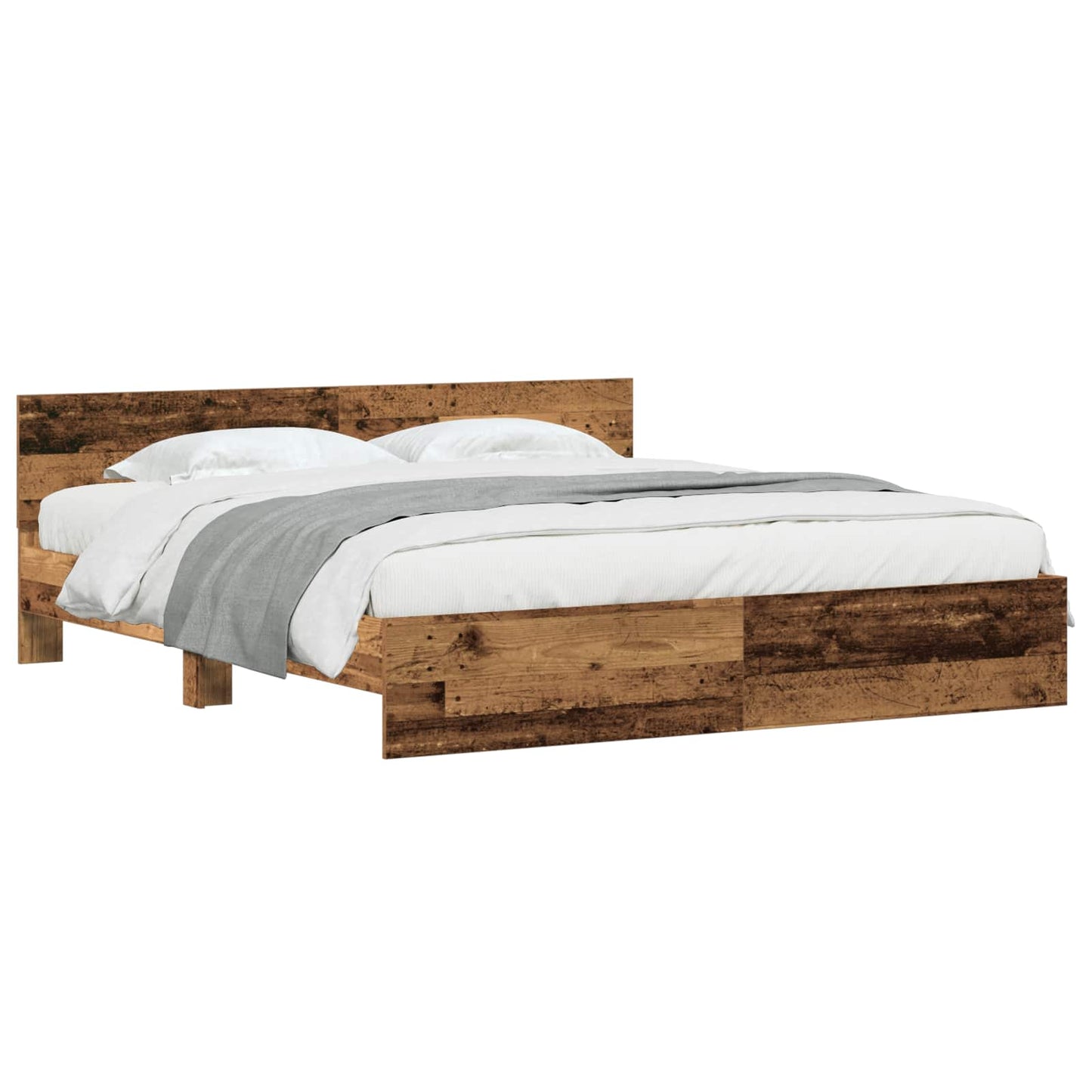 Sengestamme Gammelt tre 203 x 185 x 70 cm Konstruert tre