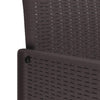 Hage Spisegruppe 11 pcs Brun Polt rattan