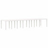 Hage Spisegruppe 17 pcs Hvit Polt rattan