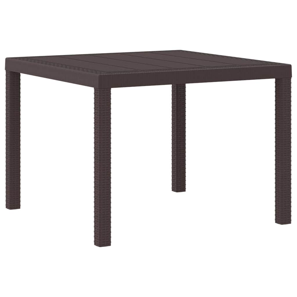 Hage Spisegruppe 3 pcs Brun Polt rattan