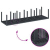 Hage Spisegruppe 13 pcs Antrasitt Polt rattan