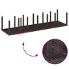 Hage Spisegruppe 13 pcs Brun Polt rattan
