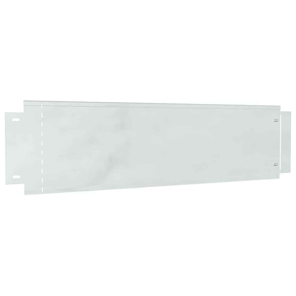 Plenkanter 5 pcs sølv 100 x 25 x 0,07 cm Galvanisert Stål