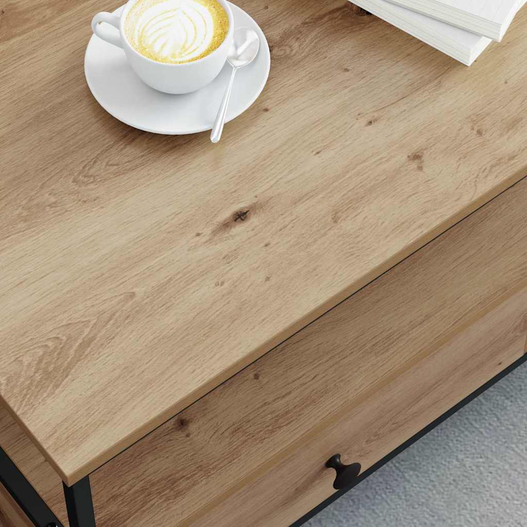 Kaffebord artisan eik 100 x 51 x 45 cm Konstruert tre
