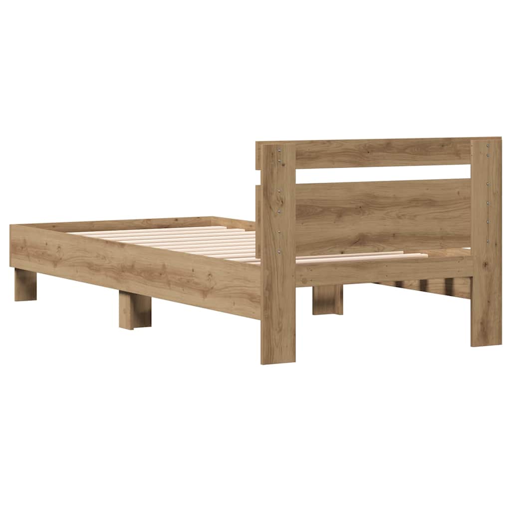 Sengestamme Artisan Eik 203 x 95 x 70 cm Konstruert tre