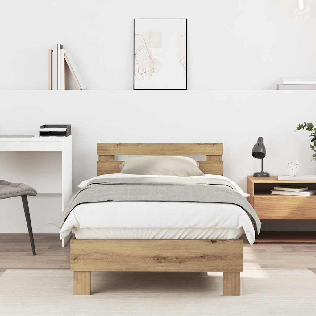 Sengestamme Artisan Eik 193 x 95 x 88 cm Konstruert tre