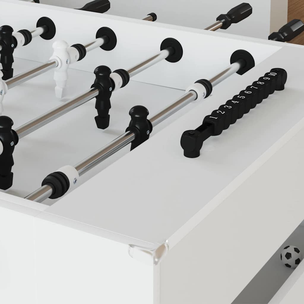 Buzzebord Hvit 146,5 x 74 x 85 cm Konstruert tre