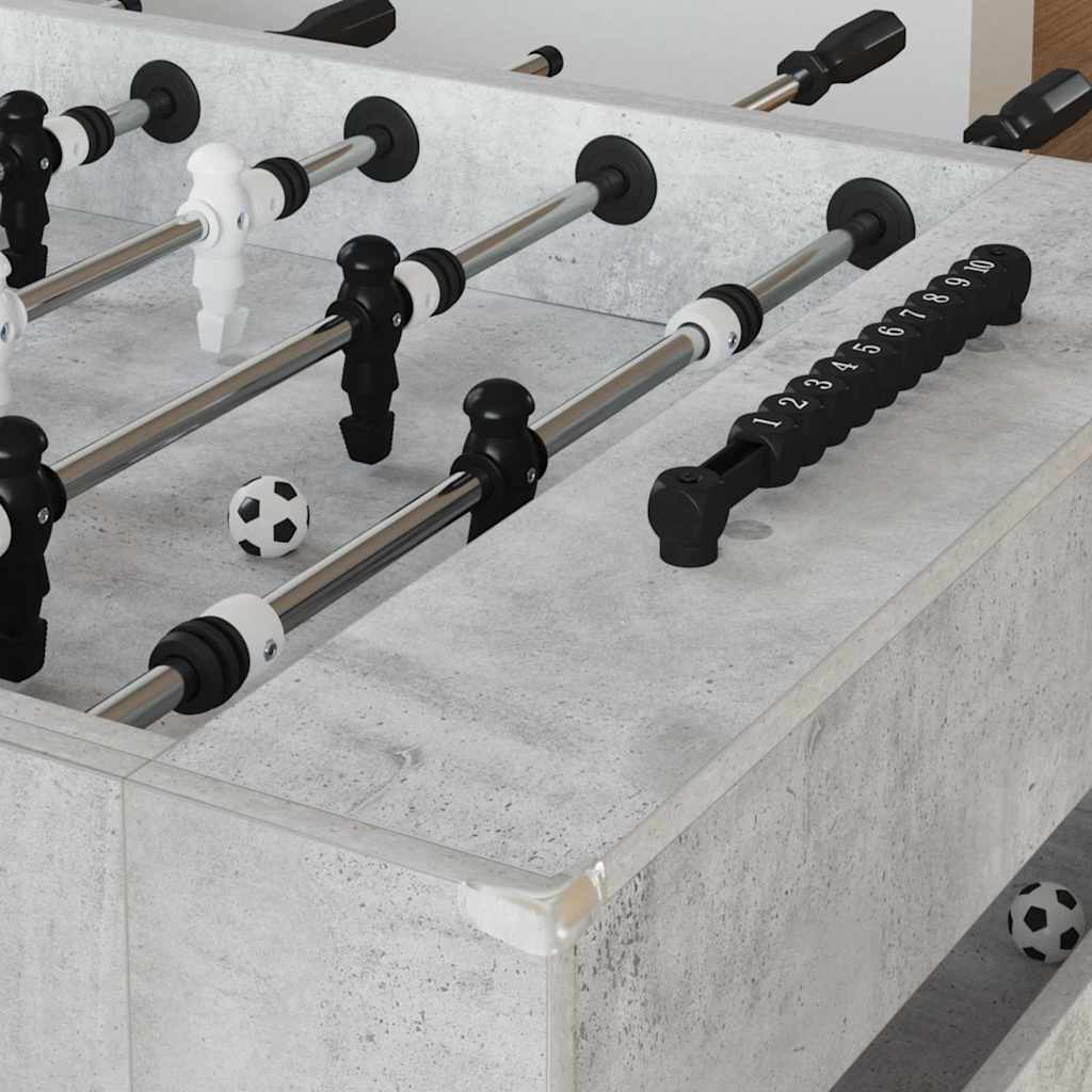 Buzzebord BetongGrå 146,5 x 74 x 85 cm Konstruert tre
