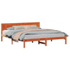 Sengestamme Brun 200 x 200 cm Massivt furutre