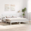 Sengestamme Hvit 180 x 200 cm Massivt furutre