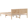 Sengestamme Brun 150 x 200 cm Massivt furutre