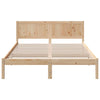 Sengestamme Brun 150 x 200 cm Massivt furutre