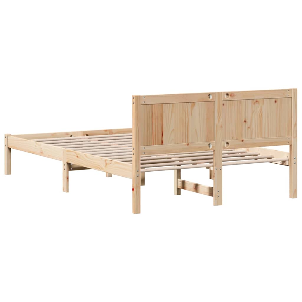 Sengestamme Brun 120 x 200 cm Massivt furutre