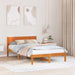 Sengestamme Brun 120 x 190 cm Massivt furutre