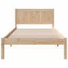 Sengestamme Brun 80 x 200 cm Massivt furutre