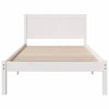 Sengestamme Hvit 90 x 190 cm Massivt furutre