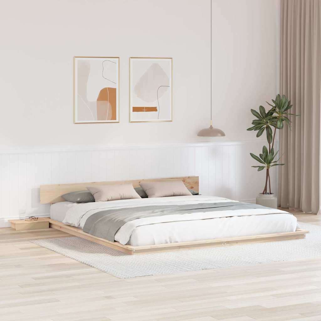 Sengestamme Brun 200 x 200 cm tre