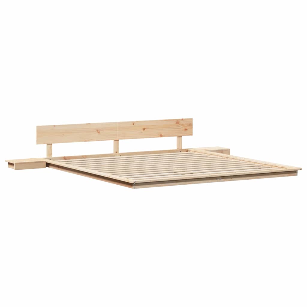 Sengestamme Brun 200 x 200 cm tre
