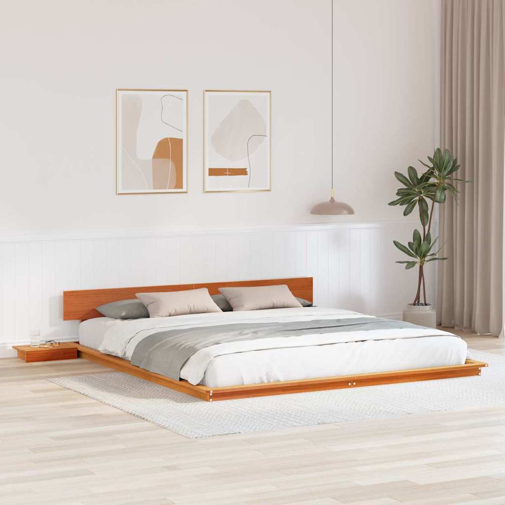 Sengestamme Brun 200 x 200 cm tre