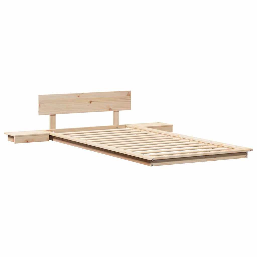 Sengestamme Brun 75 x 190 cm tre