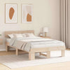 Sengestamme med hodegjerde Brun 140 x 190 cm Heltre furu