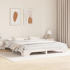 Sengestamme Hvit 207 x 207 x 17 cm Heltre furu