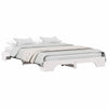 Sengestamme Hvit 207 x 167 x 17 cm Heltre furu