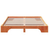 Sengestamme Voksbrun 207 x 155.5 x 17 cm Heltre furu
