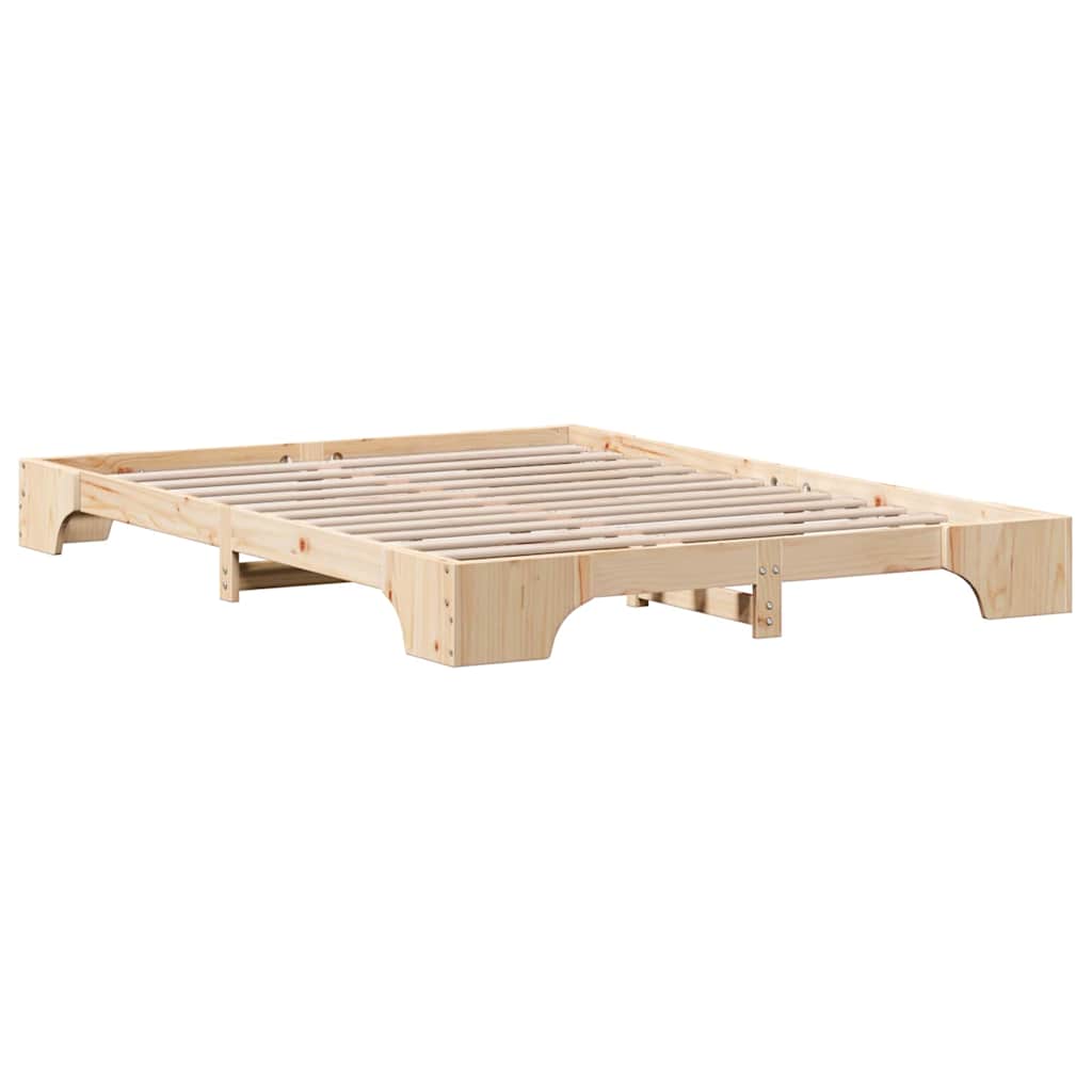 Sengestamme Massiv furu 207 x 147 x 17 cm Heltre furu
