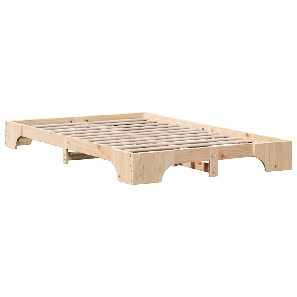 Sengestamme Naturlig 135 x 190 cm Massiv furu