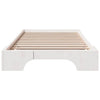 Sengestamme Hvit 197 x 97 x 17 cm Heltre furu