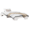 Sengestamme Hvit 197 x 97 x 17 cm Heltre furu