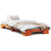 Sengestamme Voksbrun 197 x 97 x 17 cm Heltre furu