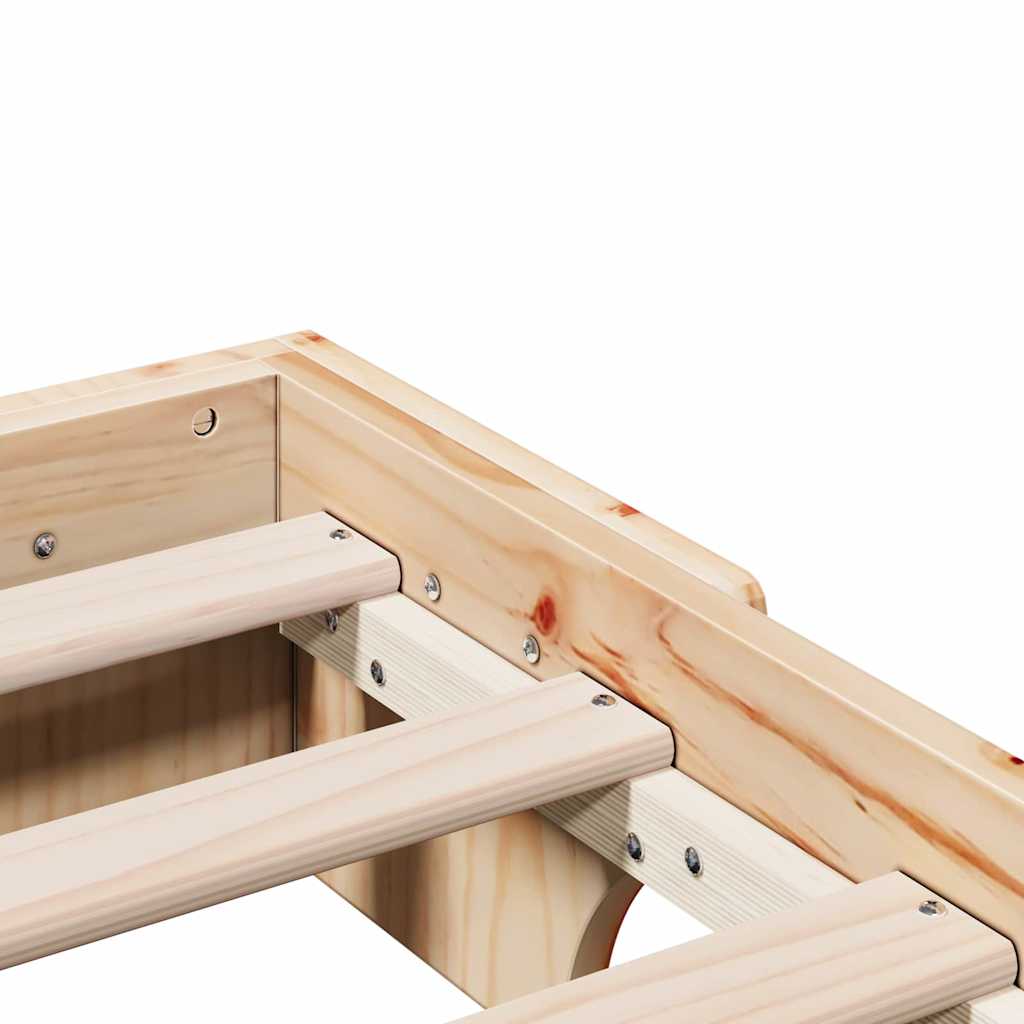 Sengestamme Massiv furu 197 x 82 x 17 cm Heltre furu