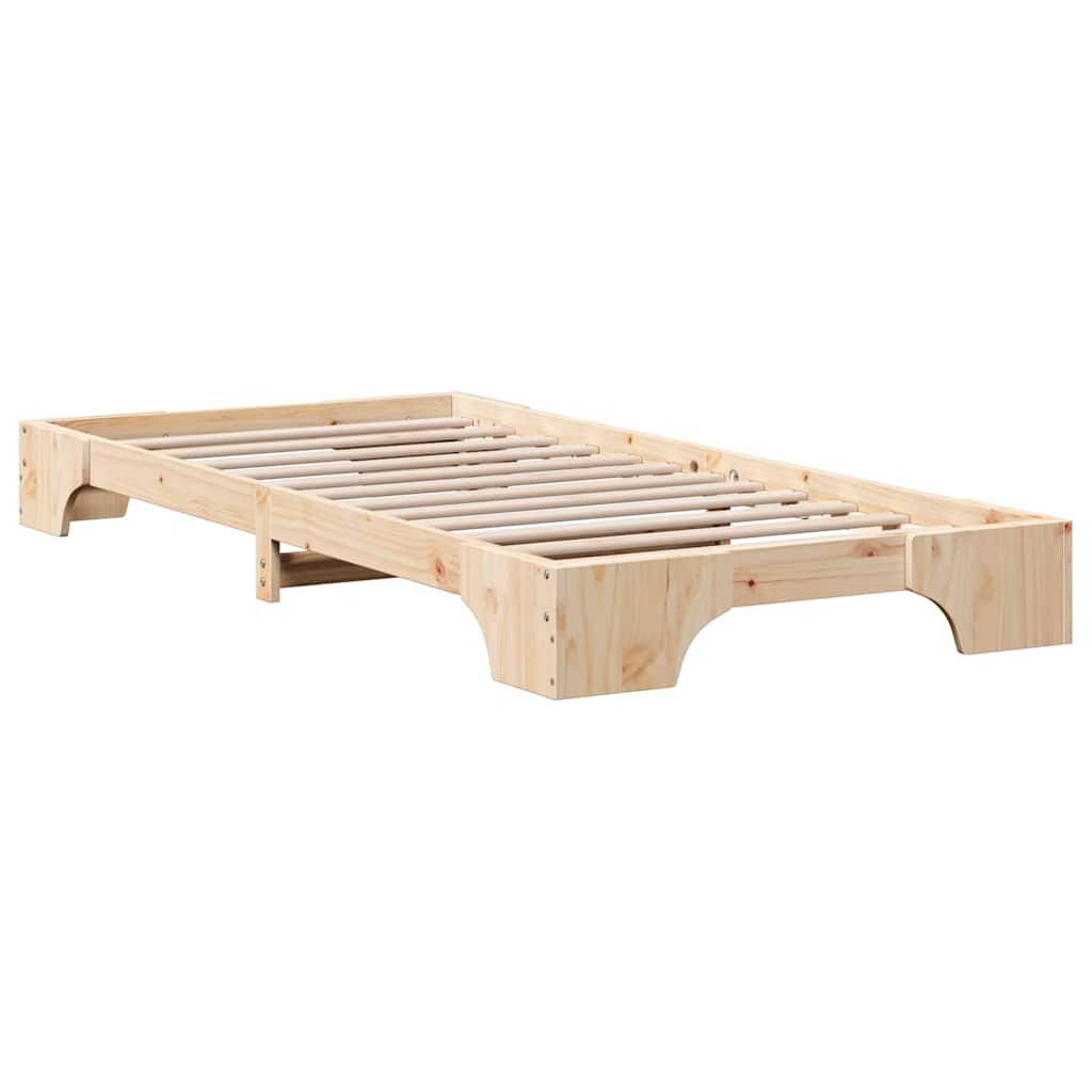 Sengestamme Massiv furu 197 x 82 x 17 cm Heltre furu