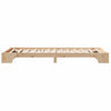 Sengestamme Massiv furu 197 x 82 x 17 cm Heltre furu