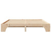 Sengestamme Massiv furu 207 x 207 x 30 cm Heltre furu