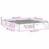 Sengestamme Massiv furu 207 x 207 x 30 cm Heltre furu