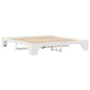 Sengestamme Hvit 207 x 187 x 30 cm Heltre furu