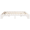Sengestamme Hvit 207 x 187 x 30 cm Heltre furu