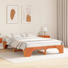 Sengestamme Voksbrun 207 x 167 x 30 cm Heltre furu