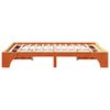 Sengestamme Voksbrun 207 x 167 x 30 cm Heltre furu