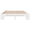Sengestamme Hvit 207 x 157 x 30 cm Heltre furu