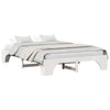 Sengestamme Hvit 207 x 157 x 30 cm Heltre furu
