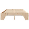 Sengestamme Massiv furu 207 x 127 x 30 cm Heltre furu