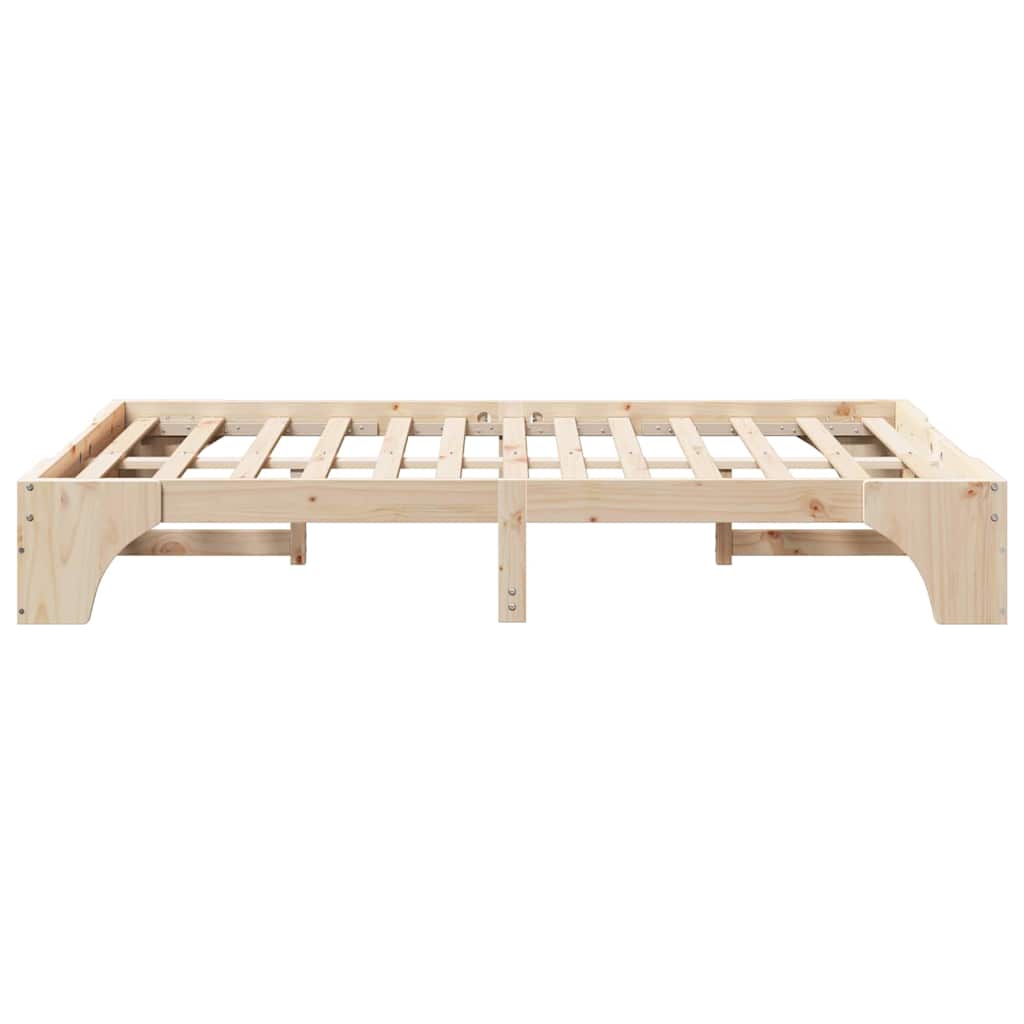 Sengestamme Massiv furu 207 x 127 x 30 cm Heltre furu