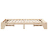 Sengestamme Massiv furu 207 x 127 x 30 cm Heltre furu
