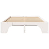 Sengestamme Hvit 207 x 127 x 30 cm Heltre furu