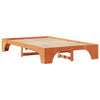 Sengestamme Voksbrun 197 x 147 x 30 cm Heltre furu