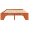 Sengestamme Voksbrun 197 x 147 x 30 cm Heltre furu
